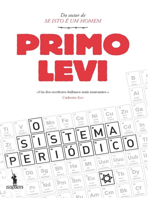 Title details for O Sistema Periódico by Primo Levi - Available